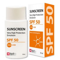 Солнцезащитный флюид для лица SUNSCREEN Tete Cosmeceutical SPF50 - stim4skin