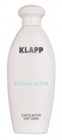 Эксфолиатор для cухой кожи KLAPP Clean & Active Exfoliator Dry Skin - stim4skin