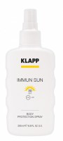 Солнцезащитный спрей для тела SPF30/KLAPP IMMUN SUN Body Protection Spray SPF30 - stim4skin