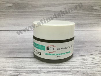 Маска для жирной и комбинированной кожи "Double Action Effect Mask" BCMed/Bio Medical Care BMC 50мл. - stim4skin